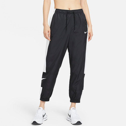 NIKE女宽松梭织运动休闲长裤
