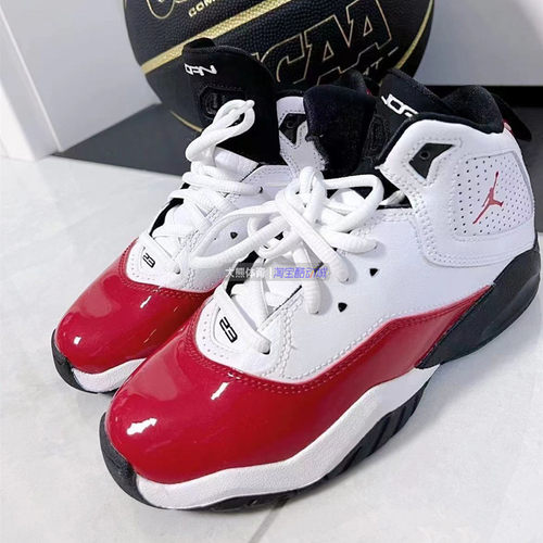 专柜正品乔丹Aj男女童运动篮球鞋