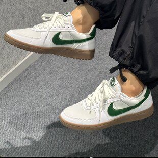 Nike Zoom Field General 女款白绿色低帮生活休闲鞋 FZ5593-103