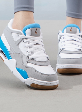 NIKE耐克大童鞋AIR JORDAN 4 RM GS运动训练篮球鞋FQ7938-104