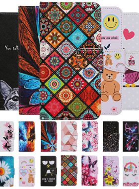 适用iPhone 14 Xsmax11/12/13ProMax/14/14 Promax彩绘卡通翻盖手机壳保护皮套