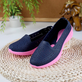 女款 透气单鞋 包跟不磨脚越南乳胶洞洞鞋 软底厚底妈妈凉鞋 橡胶鞋