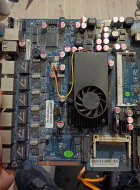 议价（议价）6网口D525主板ITX-WASLAN-P低工耗ros维盟议价