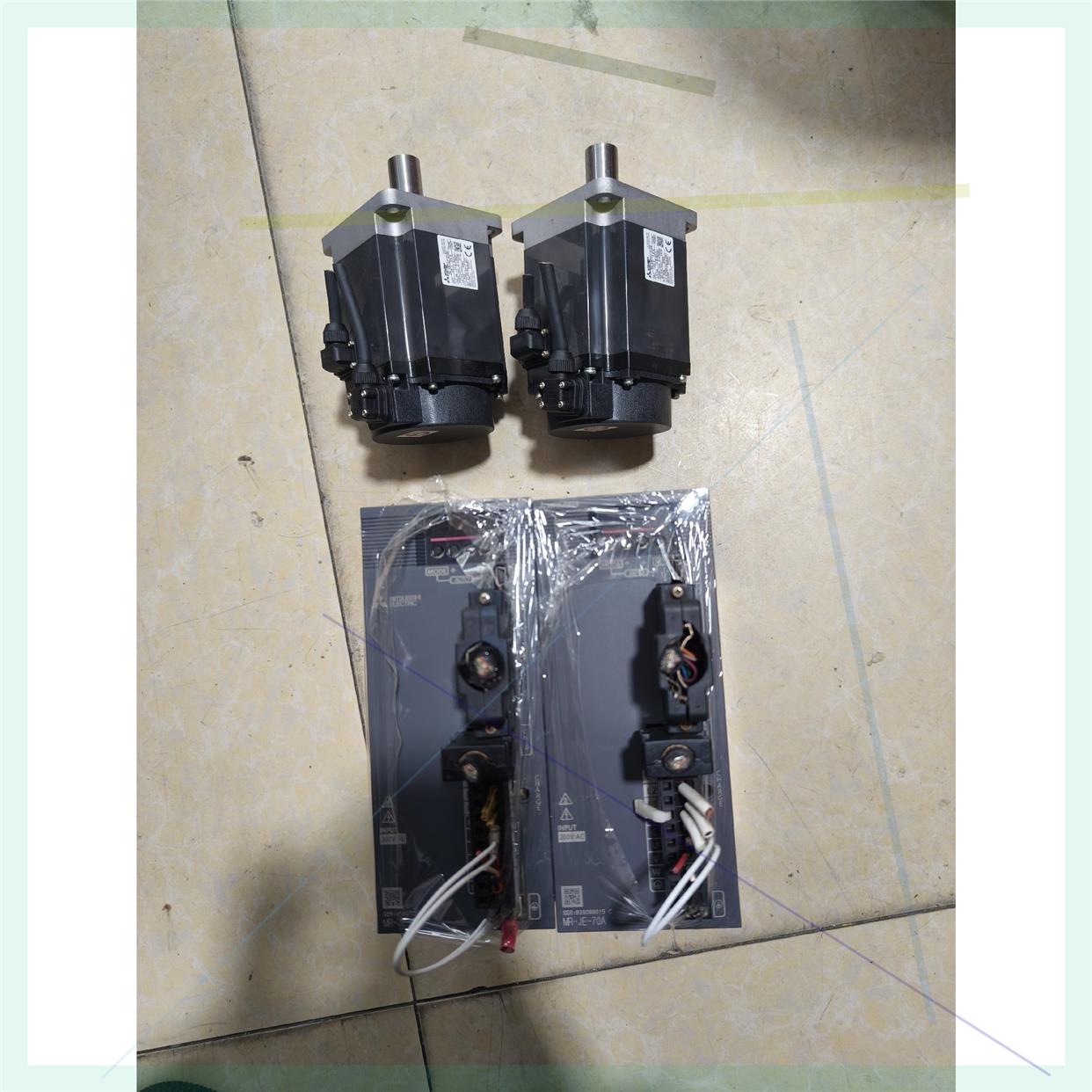 非实价议价议价三菱伺服驱动电机MR-JE-70A,HG-KN73J-S10议价非实