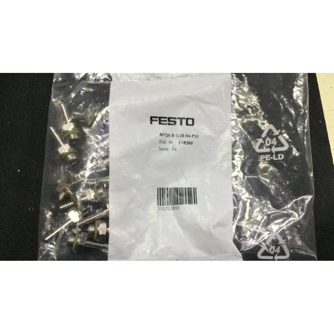 非实价议价议价FESTO 费斯托 578398 NPQH-T-G14-Q12-P10 接头 现