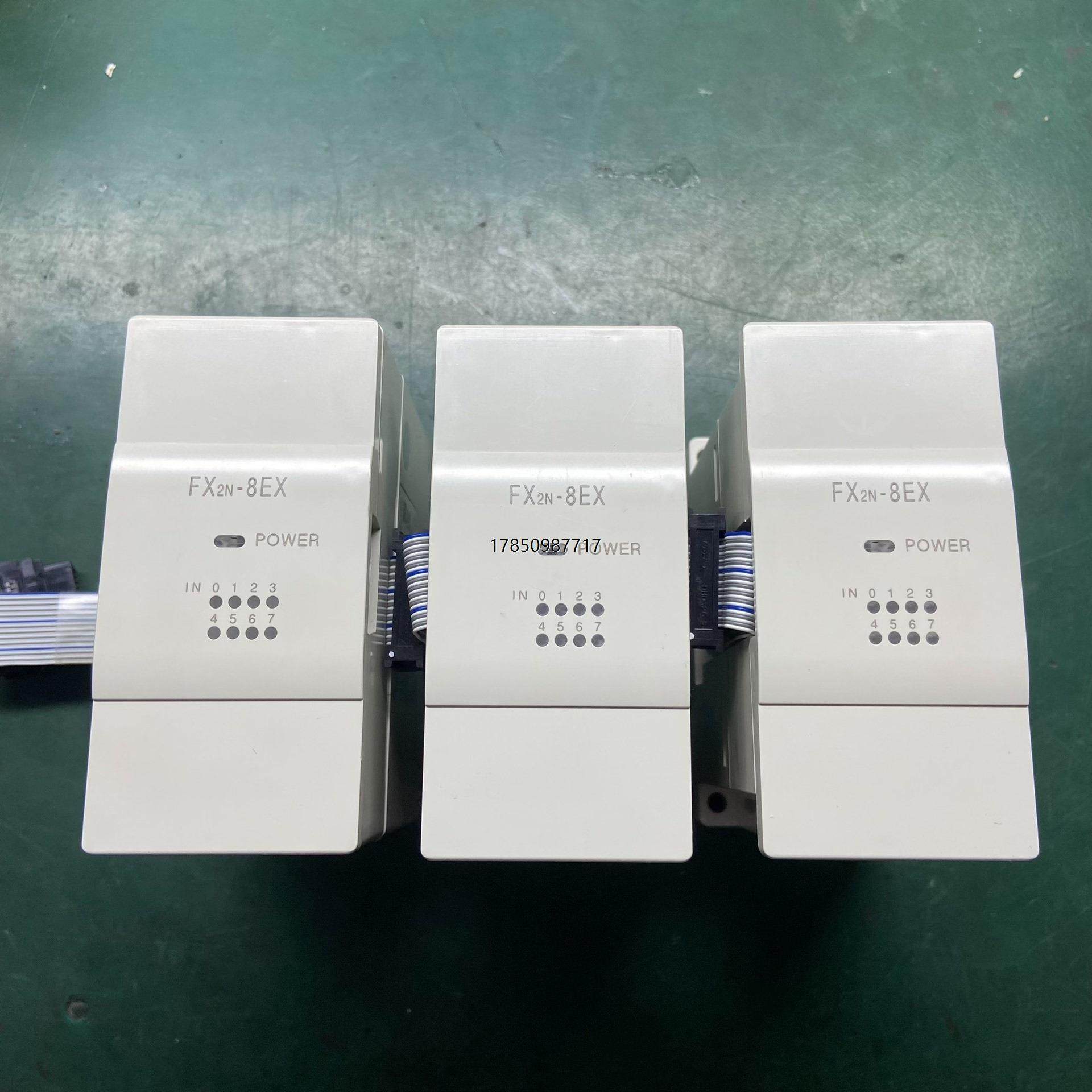 议价三菱PLC模块FX2N-8EX输入模块，原装正品年份新。20议价