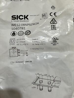 议价SICK西克传感器1040781  IME12-08NPSZ议价