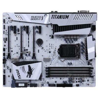 非实价议价议价Z170A MPOWER GAMING TITANIUM白色台式机主板1151