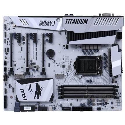 非实价议价议价Z170A MPOWER GAMING TITANIUM白色台式机主板1151