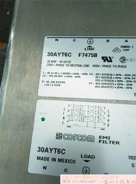非实价议价议价《议价》EMⅠ FⅠLTER 30AYT6C F7475B滤波器议价