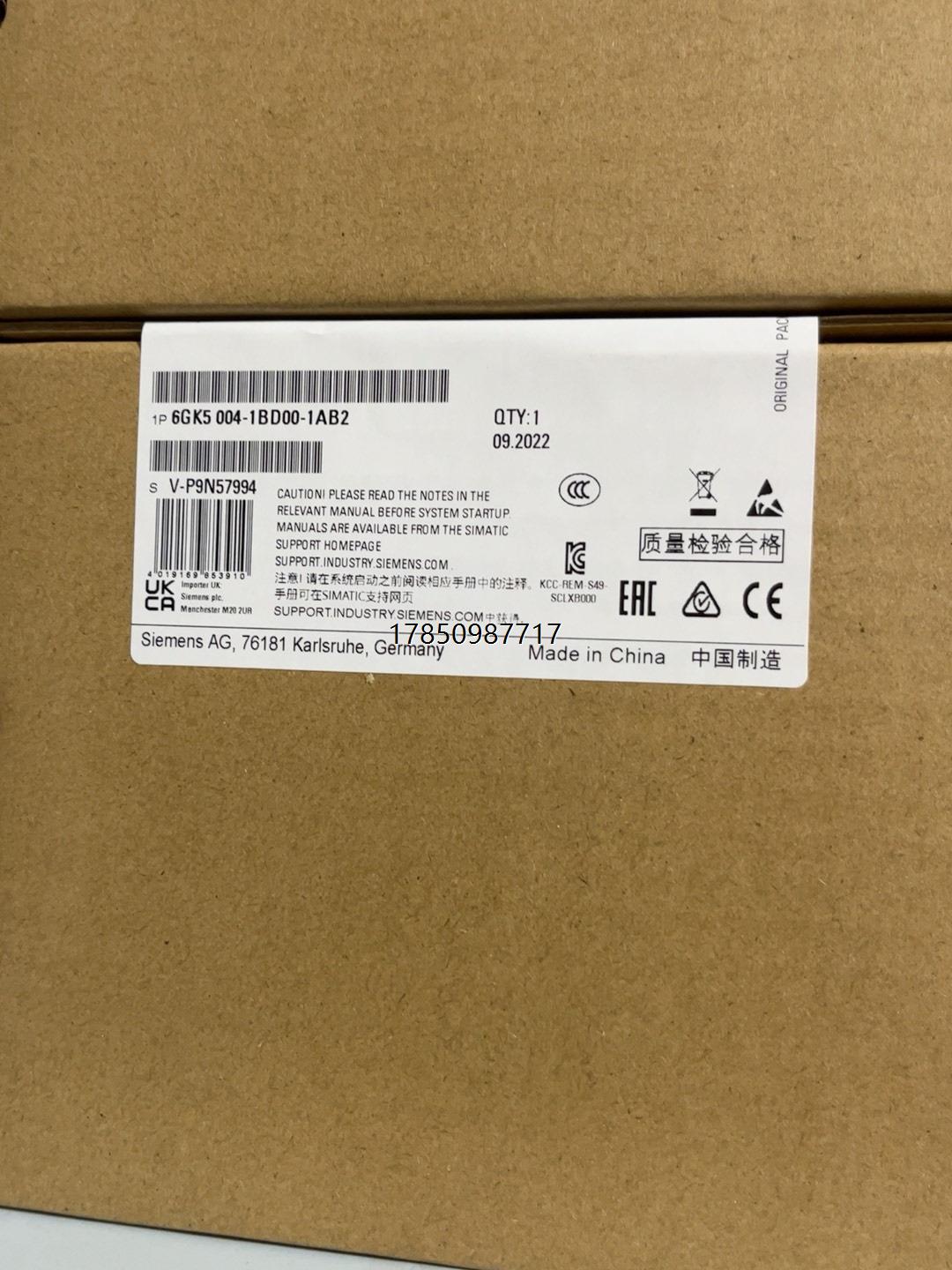 议价6GK5004-1BD00-1AB2全新原装正品未拆封议价