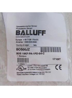 非实价议价议价原装 正品 /Baluff传感器 BOS00JZ BOS 18KF-PA-1P