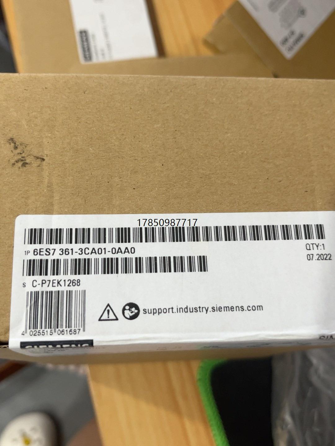 议价6ES7361-3CA01-0AA0全新原装正品未拆封议价
