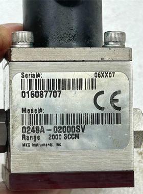 非实价议价议价下单前议价MKS流量阀0248A-02000SV，2000SCCM。议
