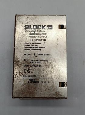 非实价议价议价BLOCK B 0310110 开关电源 议价议价非实价议价议