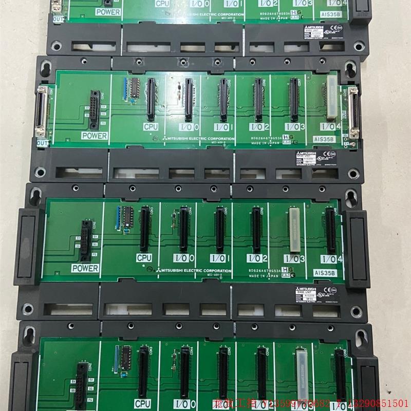 非实价议价议价拆机A系列三菱PLC 底板 A1S35B 功能包好 单议价非