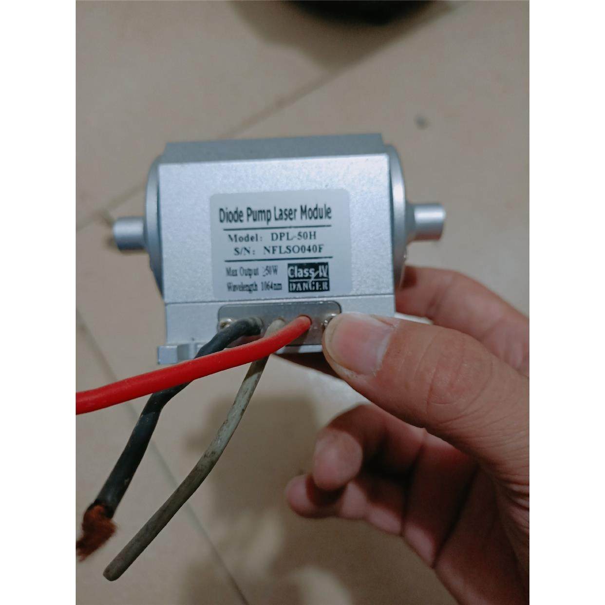 非实价议价议价DPL-50H半导体激光器50W 1064nm激光打标机用激议