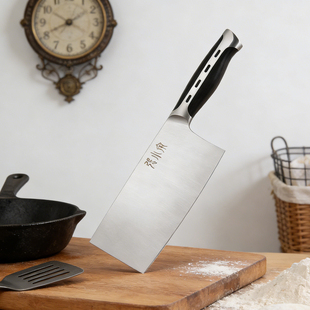 张小泉锋锐菜刀山特维克钢切片刀切肉钢刀具斩砍骨家用厨房一体