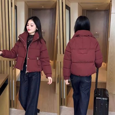 短款棉服女冬季2025年新款秋冬款女士外套今年流行的爆款女装棉袄