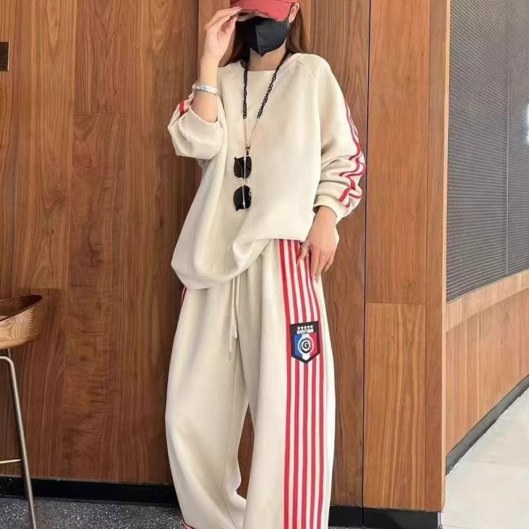 欧货时尚运动服套装女2025春秋