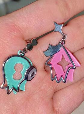 喷射战士2(Splatoon2)小姬饭田耳环斯普拉遁3动漫cos耳环