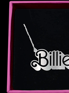 Billie Eilish碧梨项链 锁骨链嘻哈项链周边首饰礼物
