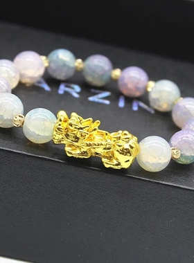 精致招财好运放玛瑙时尚独特手串