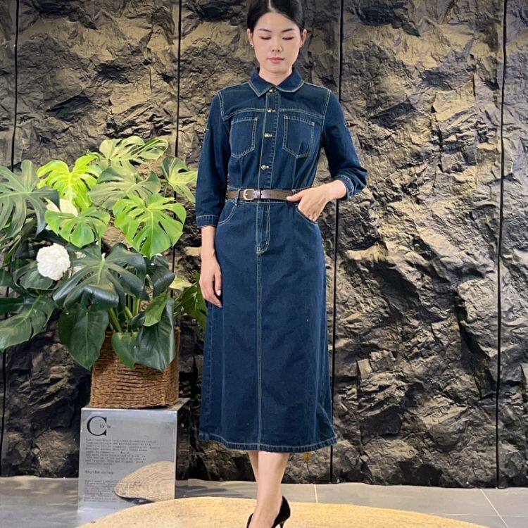 可路莎专柜241130春秋新款修身牛