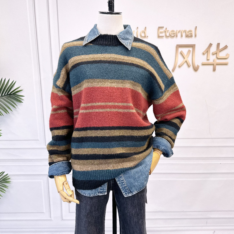 Cr.lu/可路莎锦纶套头