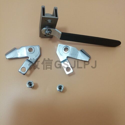 ts002图左门内配件九折型材十六