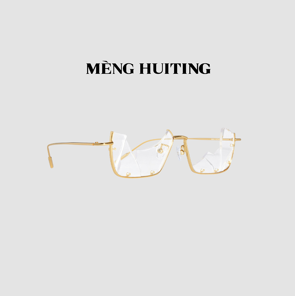 MENGHUITING裂痕眼镜