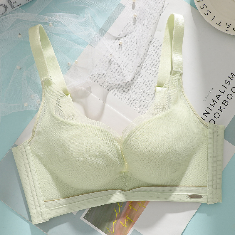 内衣夏季薄款女大胸显小文胸