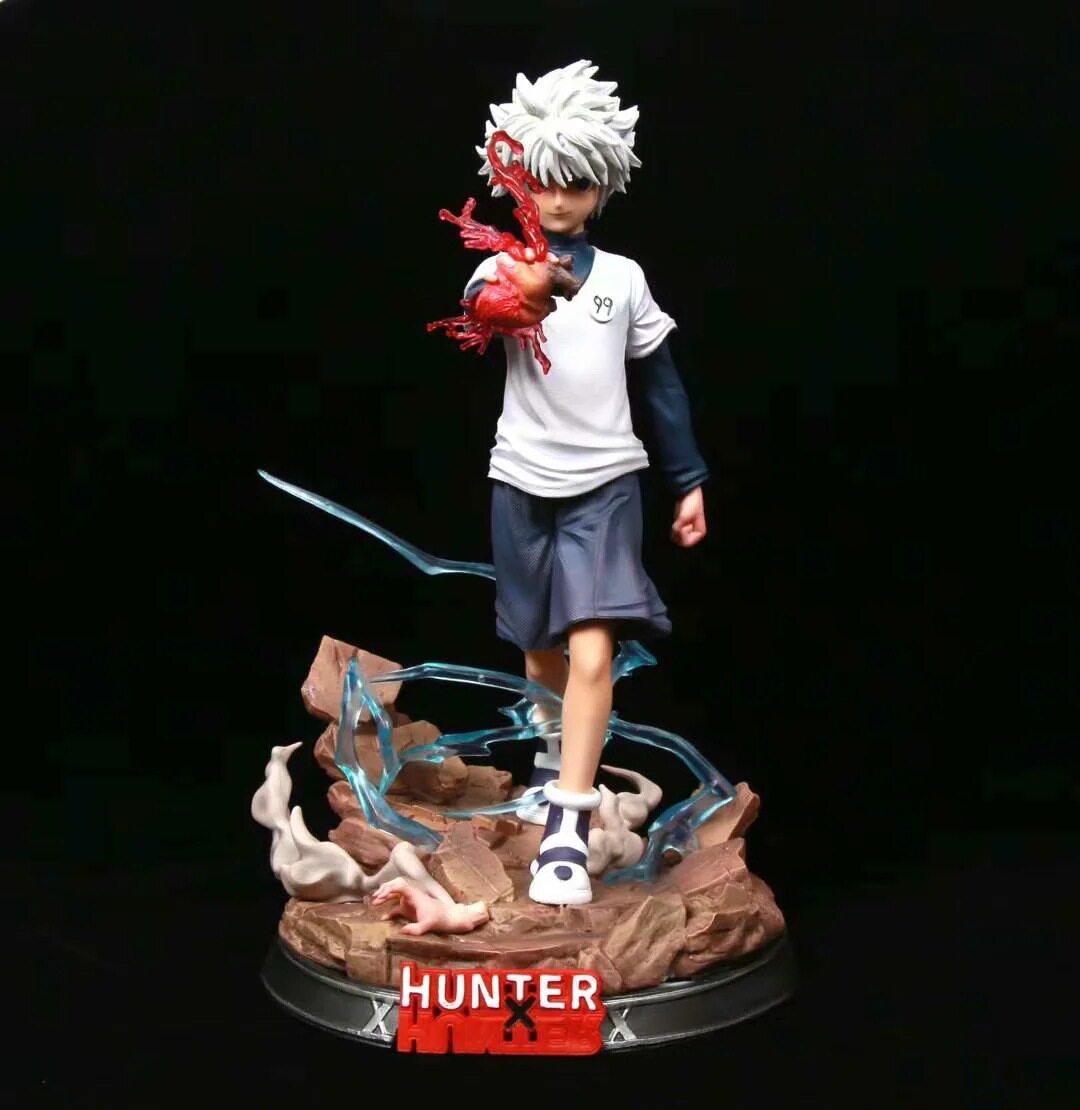 풀 타임 헌터 Qi Xing Xiaojie는 2 차원 애니메이션 BMHUNTERGK 인형 동상 모형 LIMITED EDITION을 처리합니다.