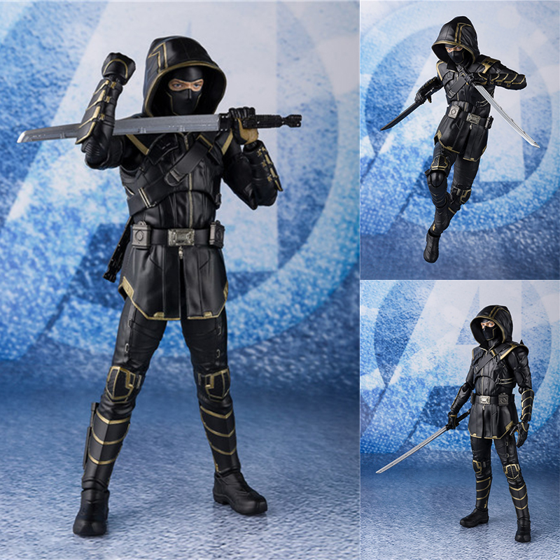 鹰眼浪人可动手办wd漫威周边hottoyshf复仇者联盟4玩具模型限量版