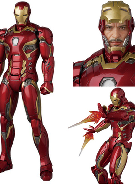 钢铁侠可动手办复仇者联盟4终局之战漫威hottoys限量版47mk50模型