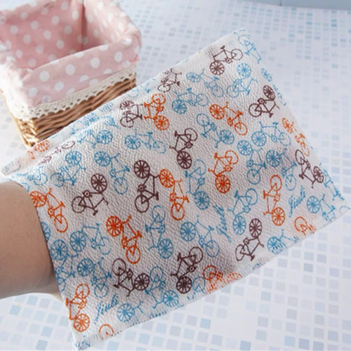 韩国单层材质不伤强力搓澡巾双面