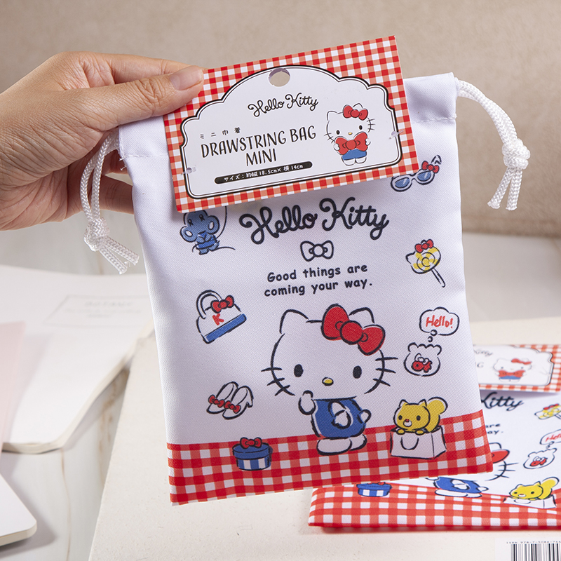 收纳HelloKitty零钱袋三丽鸥涤纶