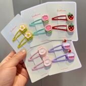 少女心可爱头饰碎发夹 小兔子BB夹女童发夹发卡刘海夹甜酷少女