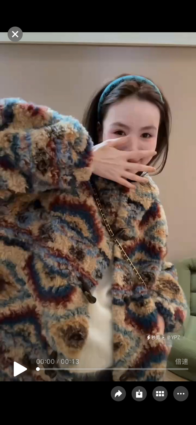 A106新款爆款皮毛一体中长款立领一百羊毛双面穿皮草外套女冬季潮