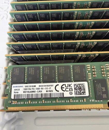 三星128G 2S2RX4 PC5-7200-R服务器内存M321R8GA0PB2-CCPWC DDR5