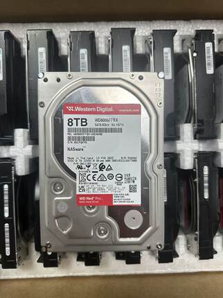 西部数据WD西部数据8TB WD8005FFBX 3.5寸SATA机械硬盘企业级