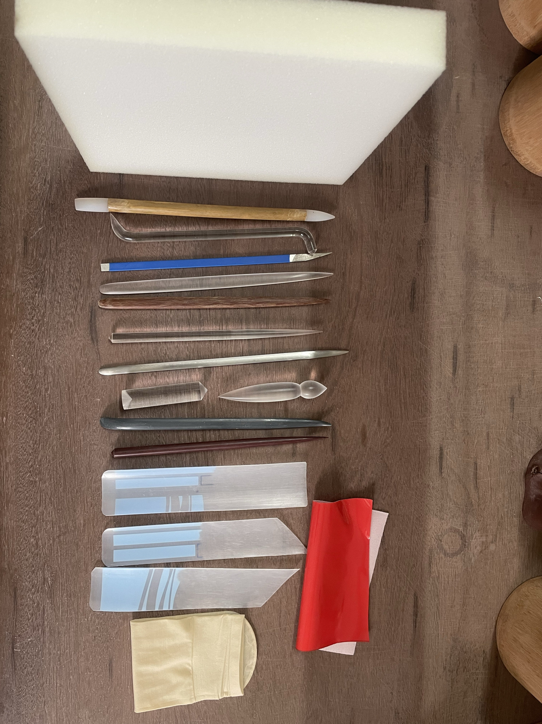 宜兴紫砂壶制作工具 了坯套装