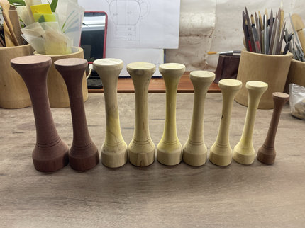 宜兴紫砂壶制作工具 敲章用顶柱