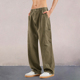 2026新款 春秋季 宽松阔腿长裤 休闲裤 裤 直筒弯刀裤 潮流男生工装 男士