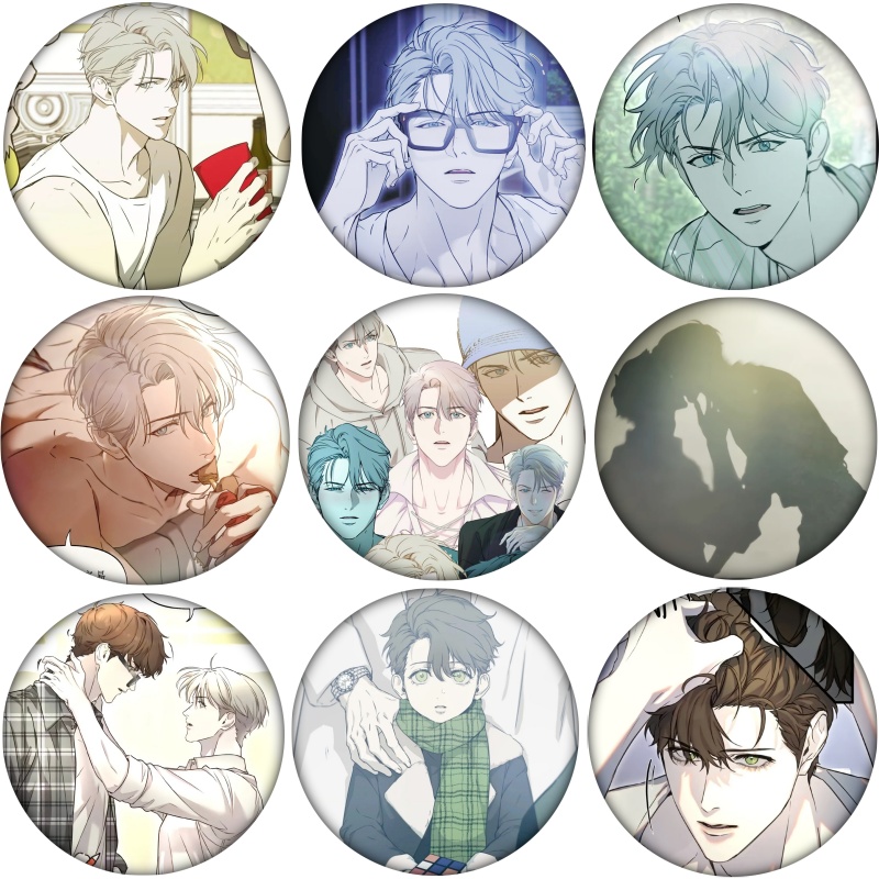 吧唧人徽章书呆子计划卢克同马口铁胸针安德鲁韩漫