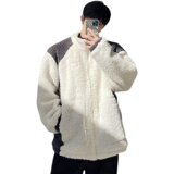 2021羊羔毛加厚立领宽松休闲冬季加棉外套D05P115，男装棉衣，星座312B-1