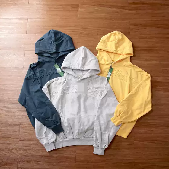 Men's and Women's M/L Size Scu European and American Trendy Brand Loose Short Style Hooded Pullover Sweatshirt Top Kt15