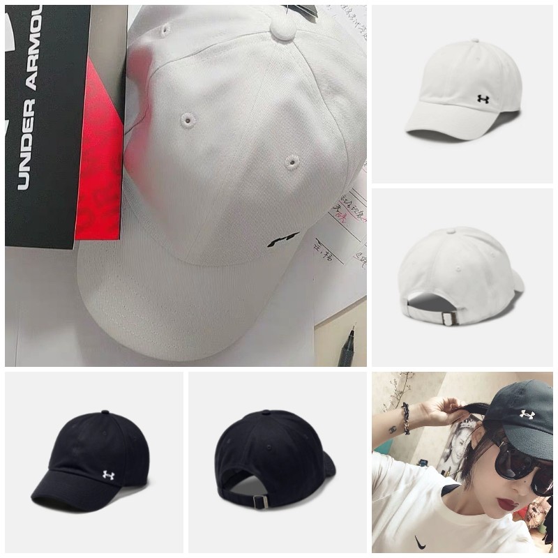 UnderArmour透气鸭舌帽可调节