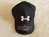 安德玛UA男子Blitzing帽子跑步运动休闲黑色库里棒球帽1254123