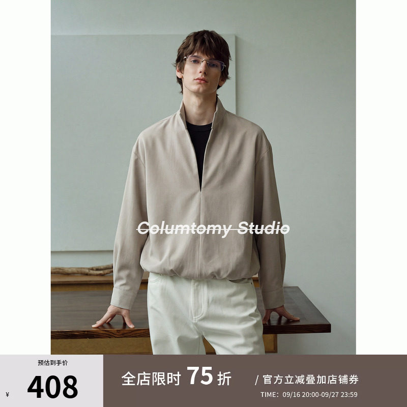 老钱风假两件长袖卫衣2026秋季新款Cleanfit男士休闲美式上衣宽松